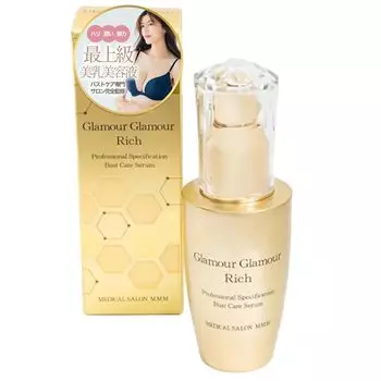 Bust Specialty Salon Glamour Glamour Rich 50 мл Жидкость для супернатанта культуры стволовых клеток человека Просто нанесите сыворотку для груди Крем для груди Уход за грудью Хари Адифиллин