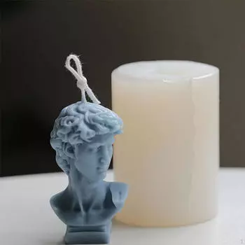 Бюст Свеча Силиконовое мыло Эпоксидная смола Поделки из литья