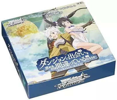 Бустер-бокс Weiss Schwarz. Плохо ли пытаться подцепить девушек в подземелье? Японское издание коллекционных карточных игр