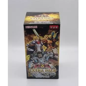 Бустер карты YUGIOH «Дополнительный набор»: Меч Рыцарей Корейский 1 КОРОБКА (EXP6-КР)