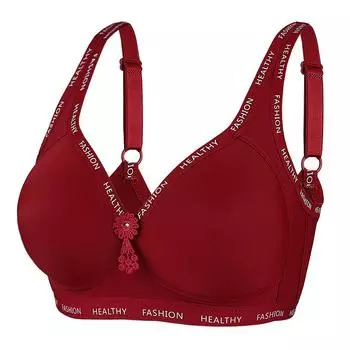 Бюстгальтер без стального кольца, женский бюстгальтер большого размера, регулируемый тонкий фасон, нижнее белье для мам, женский 85C сапфировый