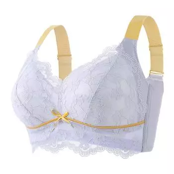 Бюстгальтер большого размера, регулируемый тип, собранный, корректирующий бюстгальтер против провисания груди 80B шампанского