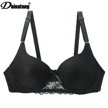 Бюстгальтер Бюстгальтер большого размера Fat MM Кружевное женское нижнее белье Взрыв 75B красный