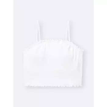 Бюстгальтер для девочек Gu By Uniqlo Feel Petite, укороченный топ-труба 01 OFF WHITE/140cm