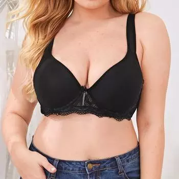 Бюстгальтер для женщин большого размера 48D с полной чашкой, сексуальное пенное нижнее белье для пухлых девушек 110D розовый