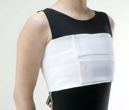 Бюстгальтер фиксатор груди размер L окружность 95см до (группа из двух частей) (грудь 105см)