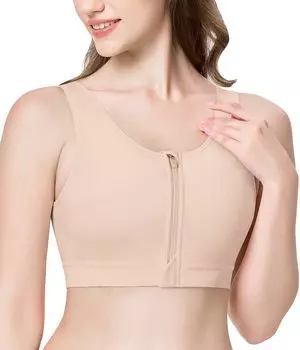 бюстгальтер, который делает вашу грудь похожей на кимоно, дышащей [CtriLady] Бюстгальтер в японском стиле, кимоно, нижнее белье, меньшего размера, без косточек, корректирующее белье, открытый бюстгальтер, бежевый