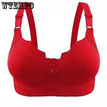 Бюстгальтер на косточках большого размера, женский регулируемый бюстгальтер с тонкой чашкой, со сборками сверху, боковые складки, женское нижнее белье 36/80B чёрный