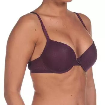 Бюстгальтер пуш-ап женский на косточках, модель Соня 124180290. Улучшение, надежная поддержка и повседневный комфорт. 90 COPA B бордовый