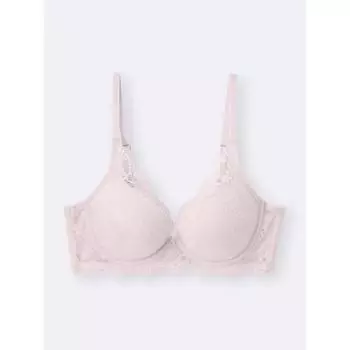 Бюстгальтер Push Up с кружевом Gu By Uniqlo 10 PINK/AB65