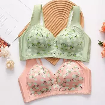 Бюстгальтер с открытой пряжкой спереди, жилетного типа, женский, большого размера, без стального кольца сзади, тонкий, с полной чашкой 36/80 чёрный