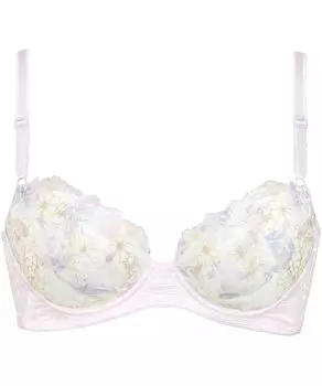 Бюстгальтер с полной линией спинки KB2713 PI B65 [Wing/Wacoal] Чистые бока, грудь [Красивый бюстгальтер] 3/4 Женский