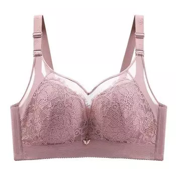 Бюстгальтеры тонкие, собранные, антипровисающие, регулирующиеся, двойная грудь, большие размеры, нижнее белье, полная чашка, фиксированная 34/75C красный