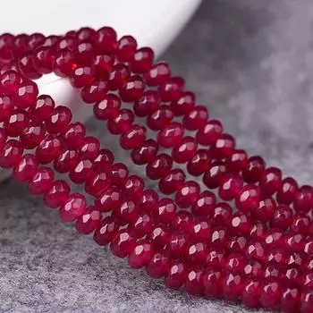 Бусы из халцедона 38 см 1PCS