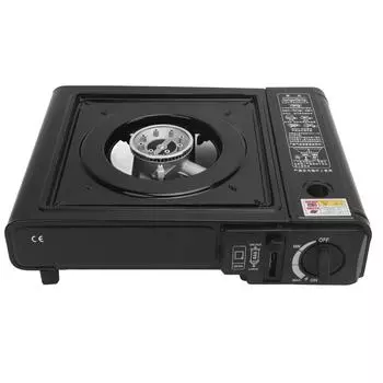 Бутановая плита 2900 Вт с электронным зажиганием, энергосберегающая портативная бутановая газовая плита для кемпинга на открытом воздухе