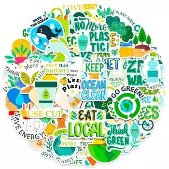 Бутик 50 Экологическая Защита Граффити Наклейки Наклейки на Автомобиль Ноутбук Гитара Скейтборд Мотоцикл Украшение Автомобиля Наклейки