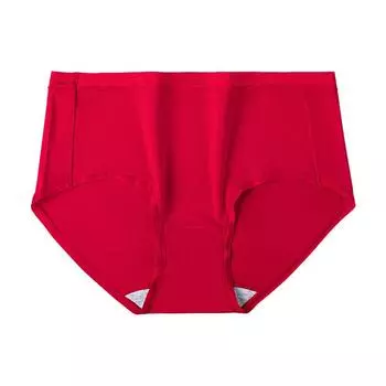 Бутиковое женское нижнее белье, эластичное антибактериальное и дышащее нижнее белье из чистого хлопка, брюки со средней талией M