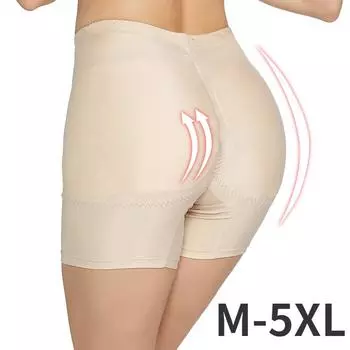 Butlift Booster Booty Lifter Трусики для контроля живота Корректирующие трусики для тела Большие размеры M чёрный