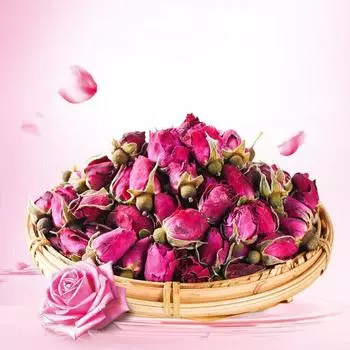 Бутоны роз Pingyin Rose для сушки при низких температурах оптом от производителей оптом Rosebud 50g