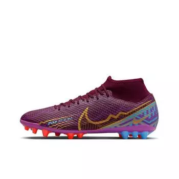 бутсы Nike Zoom Superfly 9 Elite KM FG Mbappe Dark Beetroot DO9343-694