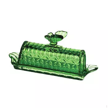 Butter Dish with Lid Keeper Dustproof Cover Container Serving for clear