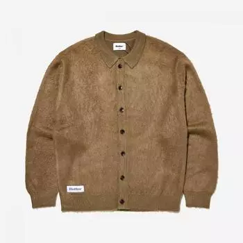 Butter Goods Мохеровая трикотажная рубашка на пуговицах Мохеровая трикотажная рубашка на пуговицах L