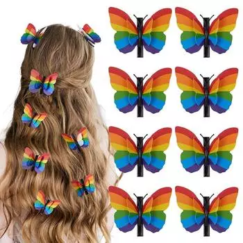 Butterfly hairpin 8pcs