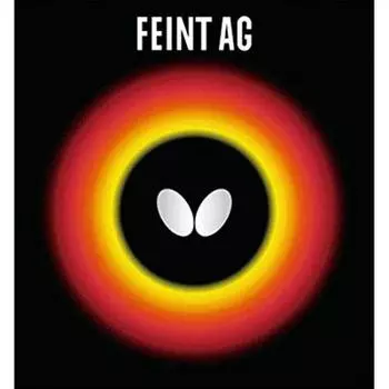 Butterfly Накладка для настольного тенниса Feint AG Красный Gokus 00360 чёрный