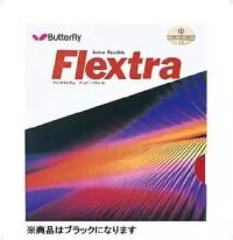 Butterfly Накладка для настольного тенниса Flextra Soft Back для начинающих 05210 Черный Тонкий чёрный