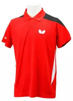 Butterfly Рубашка Paste 44770 Красная SS красный