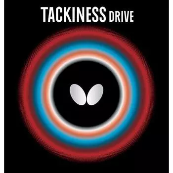 Butterfly резиновый клей для настольного тенниса, черный, толщина 05410 Takiness/DRIVE (278)