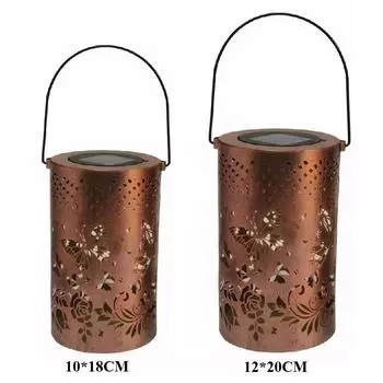 Butterfly Shadow Solar Light IP65 Waterproof Projection Solar Garden Light Solar Hanging Lantern Light Outdoor Garden Decoration S-Butterfly