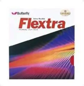 Butterfly Накладка для настольного тенниса Flextra Soft Back для начинающих 05210 Красная тонкая красный