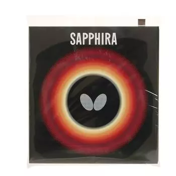 Butterfly Table Tennis Rubber Sapphira Back Soft For Beginners 05540 Black Medium чёрный