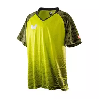 Butterfly Table Tennis Unisex Game Shirt Lagomel Shirt Lime S 45610