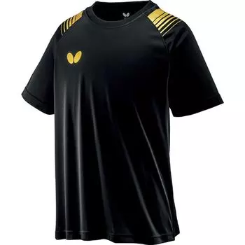 Butterfly Wear Espret Table Tennis 46140 Unisex Short Sleeve Gold M T-shirt 070: