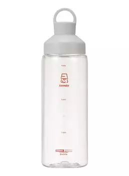 Бутылка CB JAPAN, белая бутылка для воды с памятью, 1 литр, легкая, портативная, без BPA, бутылка My Sauna Totonoi, томте