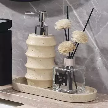 Бутылка для эмульсии Rock, косметическая бутылка для воды, дезинфицирующее средство для рук, бутылка для шампуня, аксессуары для ванной комнаты, декоративный дозатор для мыла 500 мл