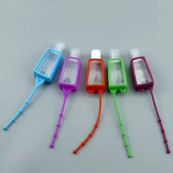 Бутылка для геля для рук, пустая пластиковая, ПЭТ, жидкое мыло, портативная, 30 мл, дорожная бутылка для улицы