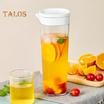 Бутылка для холодной воды 1,1 л с фильтром, чайник, холодильник, горшок для сока, герметичное уплотнение, U-образный носик, холодный чайник зелёный