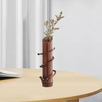 Бутылка для хранения растений Цветочная трубка Практичная декоративная ваза ручной работы Контейнер для композиций