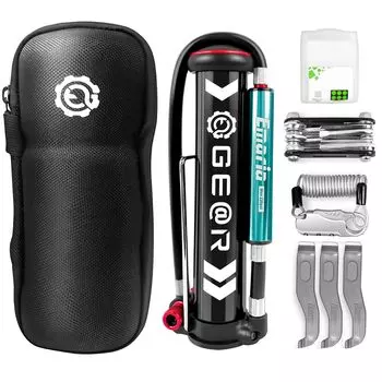 Бутылка для инструментов для шоссейного велосипеда Вводный набор инструментов Портативный инструмент Комплект для ремонта проколов велосипед (Geator) чёрный