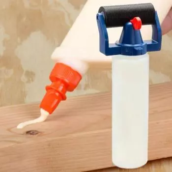 Бутылка для клея для дерева DIY Roller Bottle 8 унций Контейнер для клея Аппликатор для клея Roller Dispenser Craft Tool 21CM