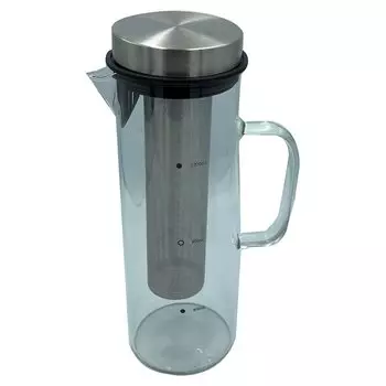 Бутылка для кофе Fujisho Felio, 1200 мл, холодный кофе, холодный напиток, зеленый чай, холодный напиток, ячменный чай, можно мыть в посудомоечной машине, холодный напиток, холодный напиток F20557