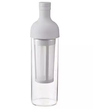 Бутылка для кофе HARIO 650 мл. Кофе холодного заваривания бледно-серого цвета, сделано в Японии. Подарок. Фильтр-в FIC-70-PGR.