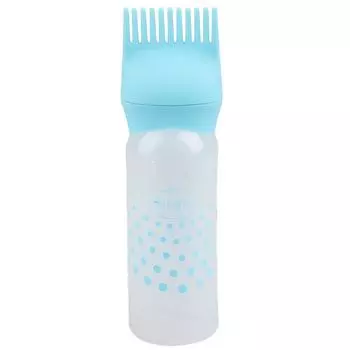 Бутылка для краски для волос, шампунь, краска для волос, аппликатор для красителя, с зубьями расчески розы красного