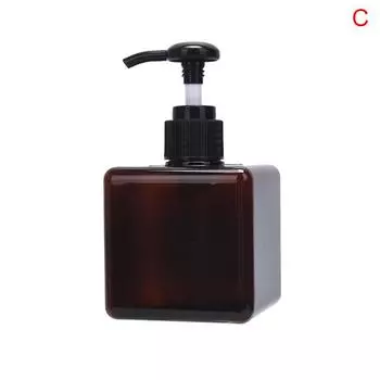 Бутылка для лосьона пластиковая прозрачная пустая портативная бутылка для шампуня