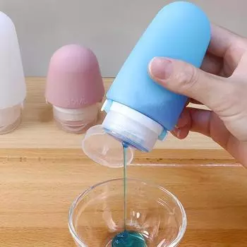 Бутылка для лосьона, портативная упаковка, мини-размер, практичный дозатор для жидкого мыла, путешествия для общежития 60ML зелёный