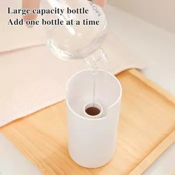 Бутылка для лосьона Yousheng 250 мл, однотонный дизайн, герметичный портативный дозатор с насосом, плавный выпуск жидкости, дозатор лосьона с нажимным насосом белый