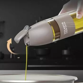 Бутылка для масла для кухни, стеклянный дозатор масла для приготовления пищи и выпечки на кухне, герметичный контейнер для приправ, держатель для масла, соус для выдавливания белый